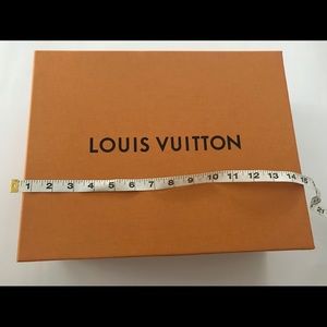 Authentic empty LV box.